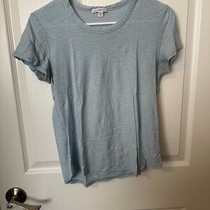 James Perse Sky Blue Short Sleeve Tee